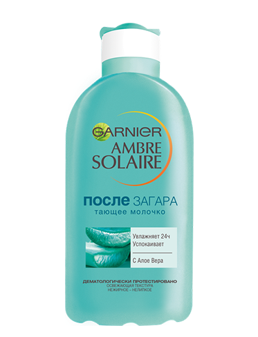 Garnier Ambre Solaire Молочко после загара с алоэ вера